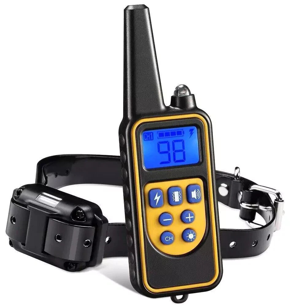 3000 FT Dog Training US Collar Rechargeable Remote Shock PET Waterproof Trainer