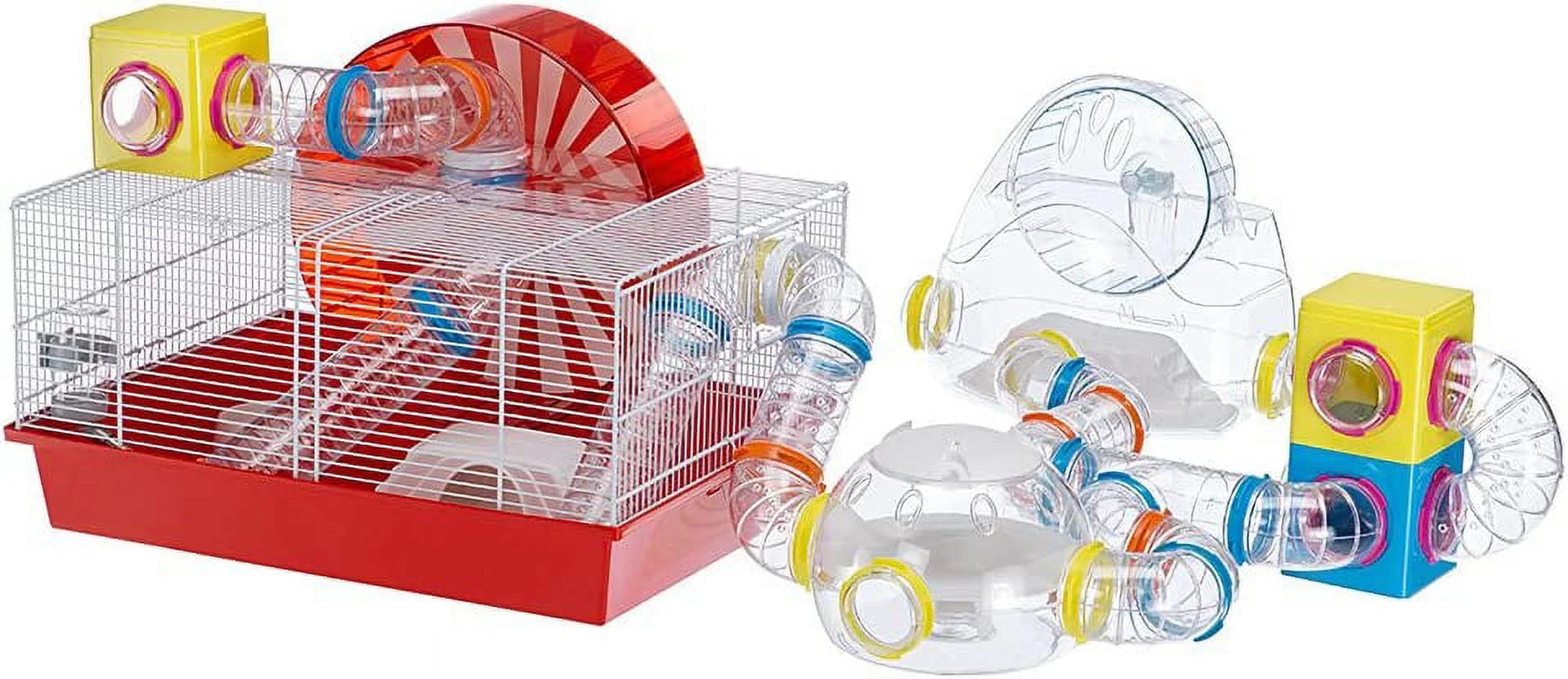 Hamster Modular "Science Lab" Creates a "Turnpike" for Your Hamster'S Play Habitat