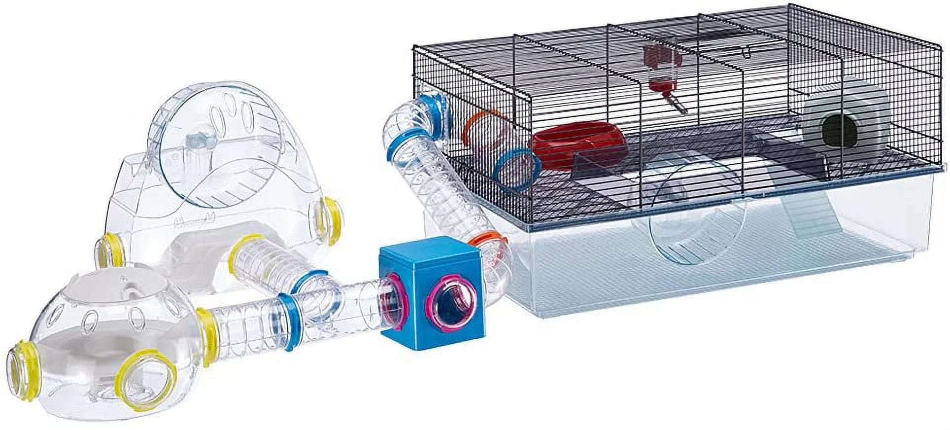 Hamster Modular "Science Lab" Creates a "Turnpike" for Your Hamster'S Play Habitat