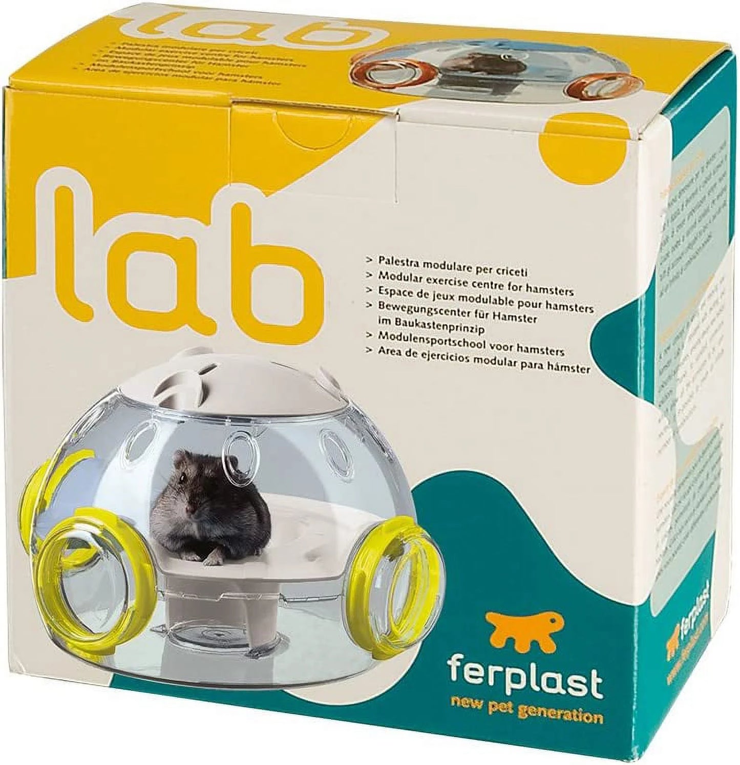 Hamster Modular "Science Lab" Creates a "Turnpike" for Your Hamster'S Play Habitat