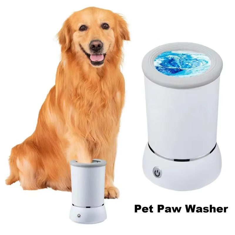 Automatic Dog Paw Washer USB Rechargeable Pet Paw Cleaner Remove Dust Dirt Hair Comfortable Dog Paw Washer